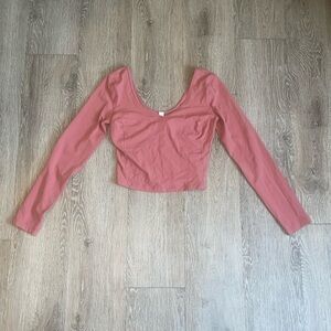 Lululemon Align Long Sleeve, light pink size 4 top